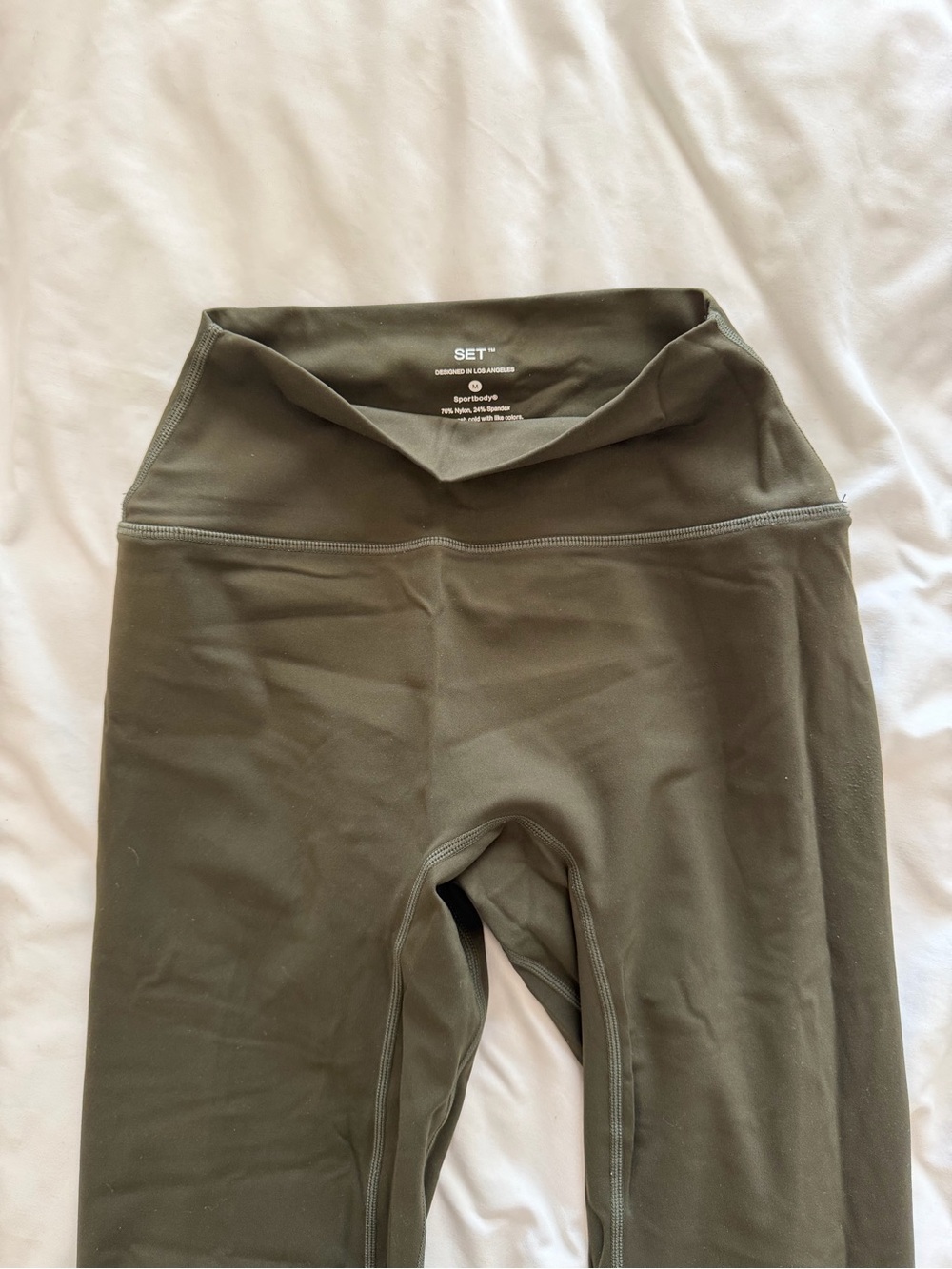 SET Active Olive High-Waist Leggings